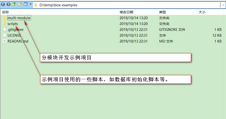 源码根目录结构